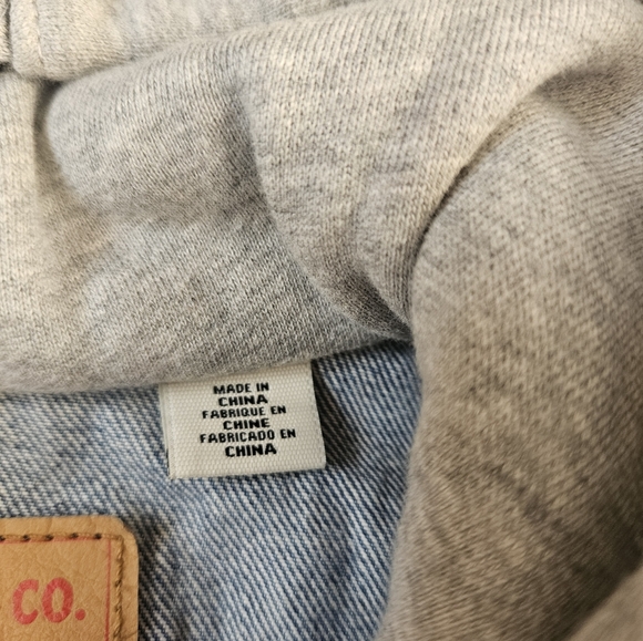 Levi's Mens Hybrid Hooded Trucker Jacket - Small - Picture 6 of 9